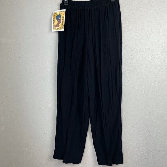 NWT Nefertiti Casual Black Pants Size S - Picture 1 of 6